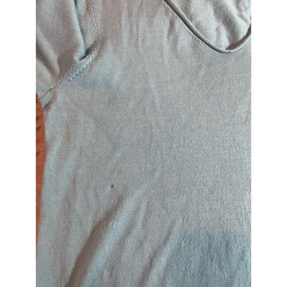 J Jill Women‎ Sweater S Turquoise Lightweight Merino Wool Workwear Quiet Luxury - Picture 4 of 10
